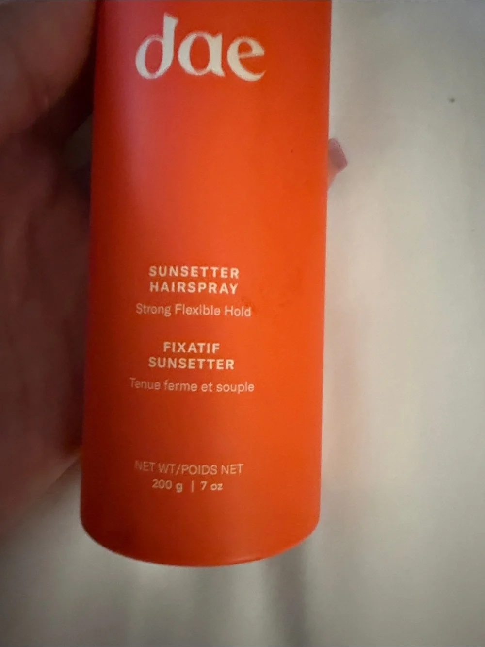 dae Sunsetter Hairspray – Strong Flexible Hold (Orange)